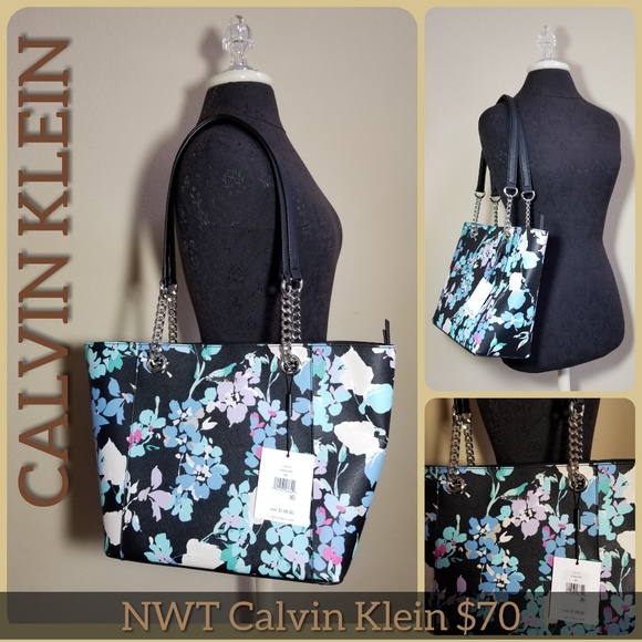 Calvin Klein Handbags - NWT Calvin Klein NWT Saffiano Tote Bag